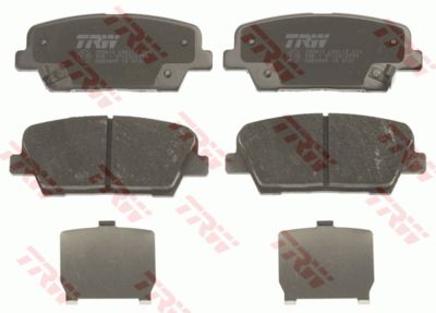 Колодки тормозные задние TRW GDB3499