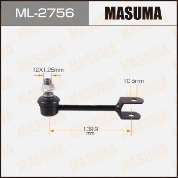 Тяга стабилизатора заднего Masuma ML2756