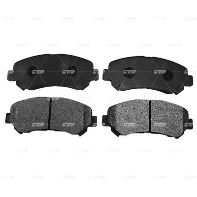 Колодки тормозные дисковые передние CTR GK0741
