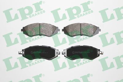 Колодки тормозные дисковые LPR 05P682