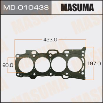 Прокладка ГБЦ Masuma MD01043S