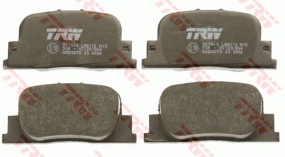 Колодки тормозные TRW GDB3278