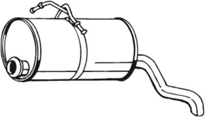 Глушитель задний BOSAL 190129