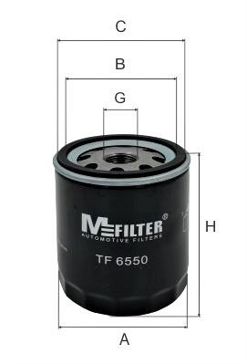 Фильтр масляный M-Filter TF6550