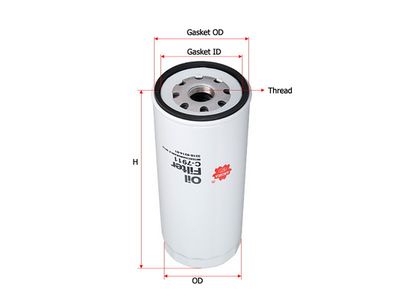 Фильтр масляный SAKURA C7911