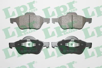 Колодки тормозные дисковые LPR 05P898