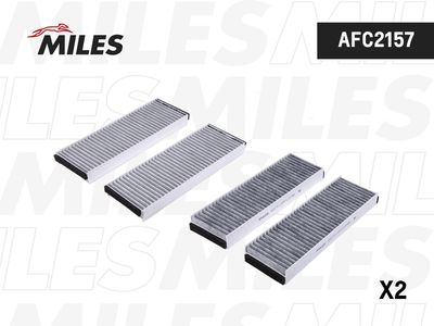 Фильтр салона угольный Miles AFC2157