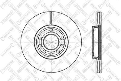 Диск тормозной STELLOX 60203645VSX