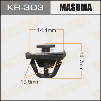 Клипса крепления Masuma KR303