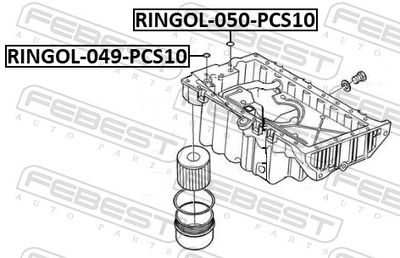 Кольцо уплотнительное VOLVO 8642559