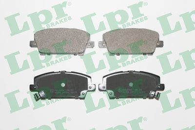 Колодки тормозные передние LPR 05P1317
