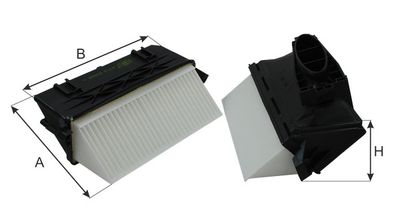 Фильтр воздушный QUATTRO FRENI QF36A00254