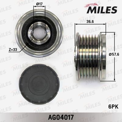 Муфта свободного хода Miles AG04017