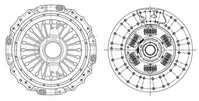 Сцепление в сборе TRIALLI FR816