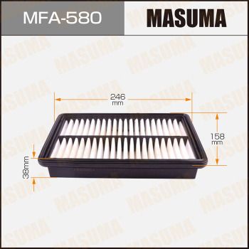 Фильтр воздушный Masuma MFA580