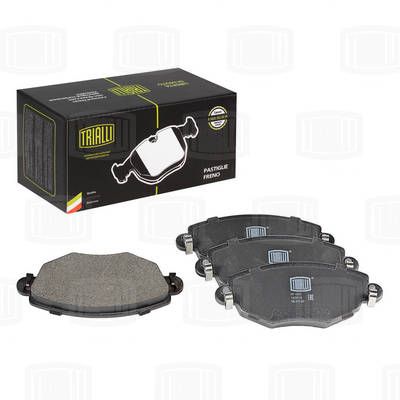 Колодки тормозные дисковые передние TRIALLI PF1007