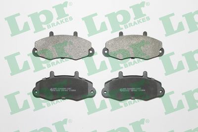 Колодки тормозные передние LPR 05P481