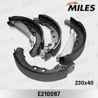 Колодки тормозные барабанные Miles E210087