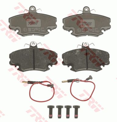 Колодки тормозные передние TRW GDB400