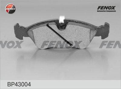 Колодки тормозные дисковые FENOX BP43004