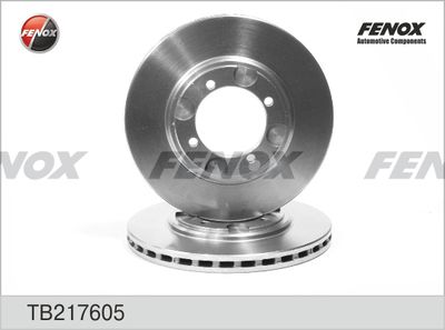 Диск тормозной передний FENOX TB217605
