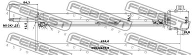 Амортизатор NISSAN E62103TN2B