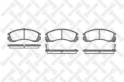 Колодки тормозные передние SANGSIN GP1068