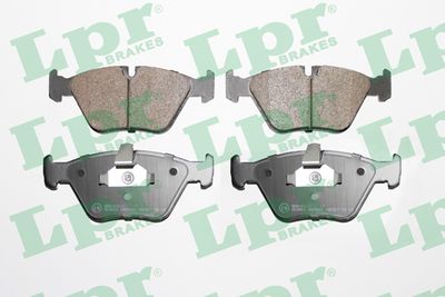 Колодки тормозные дисковые LPR 05P649