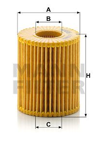 Фильтр масляный MANN-FILTER HU7009Z