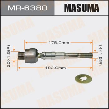 Тяга рулевая без наконечника Masuma MR6380