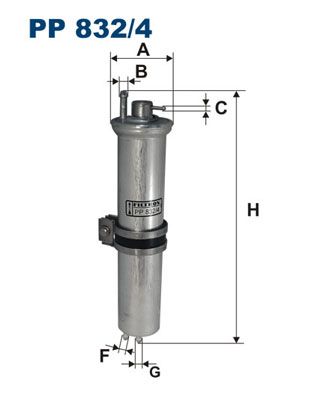Фильтр топливный FILTRON PP8324