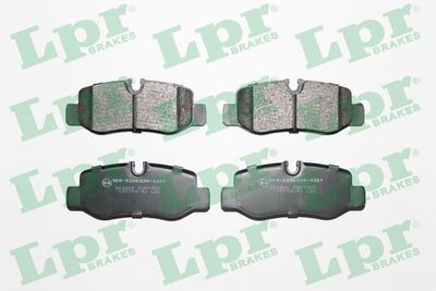 Колодки тормозные задние LPR 05P1905