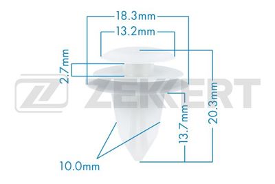 Клипса KRAFT KT106208