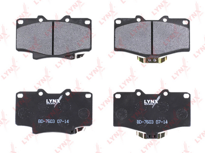 Колодки тормозные передние LYNXauto BD7603