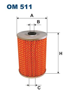 Фильтр масляный FILTRON OM511