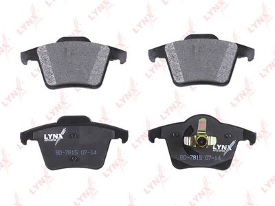 Колодки тормозные дисковые LYNXauto BD7815