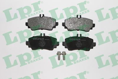 Колодки тормозные дисковые LPR 05P670