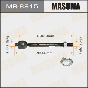 Тяга рулевая без наконечника Masuma MR8915