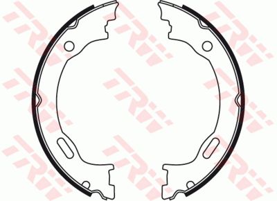 Колодки тормозные задние барабанные TRW GS8475