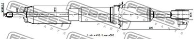 Амортизатор TOKICO U4127
