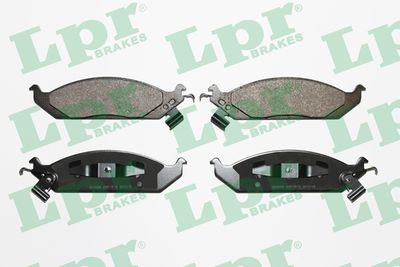 Колодки тормозные дисковые LPR 05P1519