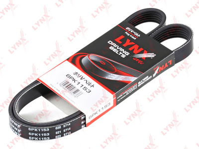 Ремень поликлиновой LYNXauto 6PK1153