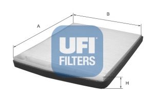 Фильтр салона UFI 5309100