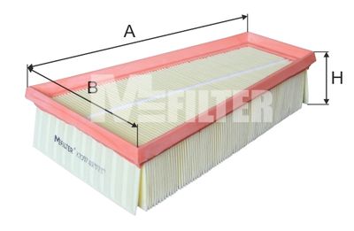 Фильтр воздушный MFILTER K7097