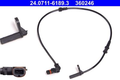 Датчик АБС передний MAGTECHNIC MAG3233