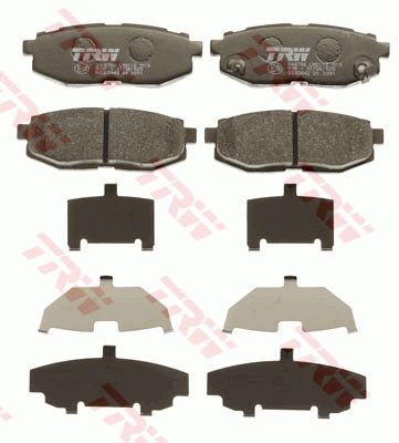 Колодки тормозные дисковые TRW GDB3442