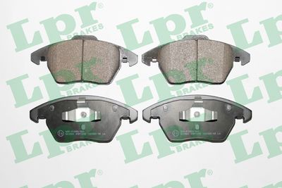 Колодки тормозные дисковые LPR 05P1248