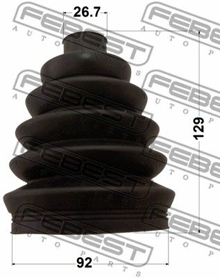 Пыльник ШРУС комплект FEBEST 2717PS80