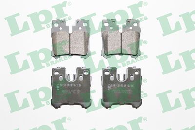 Колодки тормозные задние LPR 05P1849