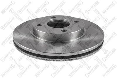 Диск тормозной передний STELLOX 60202549VSX